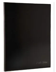 CARPETA CATALOGO REX A4 NEGRO 20 PROTECTORES DE HOJAS U