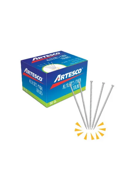 ALFILERES ARTESCO 33MM X 50 GR