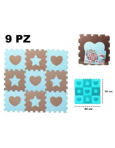 ALFOMBRA FOMIX X9 PZ CORAZON/ESTRELLA REF. 1035