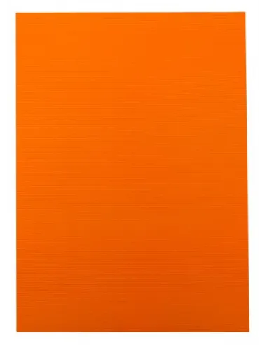 CARTUL. CORRUGADA NEON 50X70CM NARANJA 048-0012