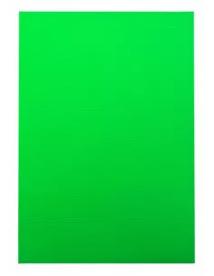 CARTUL. CORRUGADA NEON 50X70CM VERDE 048-012NE