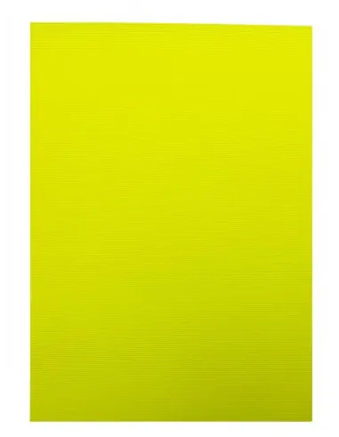 CARTUL. CORRUGADA NEON 50X70CM AMARILLO
