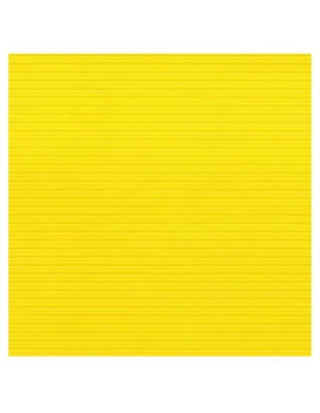CARTUL. CORRUGADA 50X70CM AMARILLO
