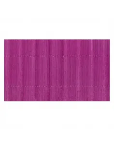 CARTUL. CORRUGADA 50X70CM METALIZA FUCSIA