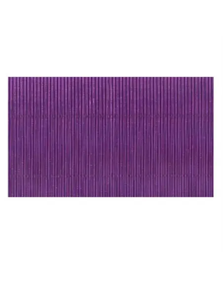 CARTUL. CORRUGADA 50X70CM METALIZA MORADA