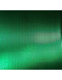 CARTUL. CORRUGADA 50X70CM METALIZA VERDE OSCURO