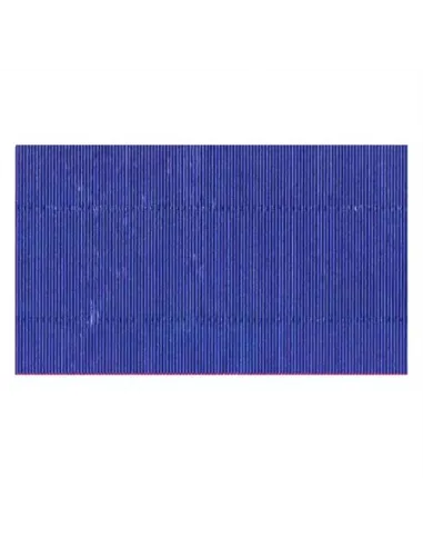 CARTUL. CORRUGADA 50X70CM METALIZA AZUL