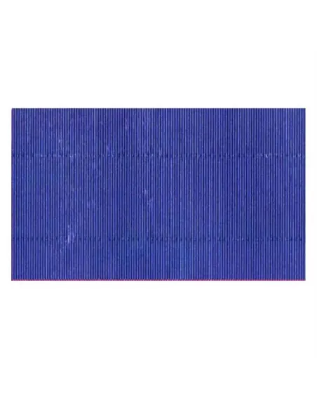 CARTUL. CORRUGADA 50X70CM METALIZA AZUL