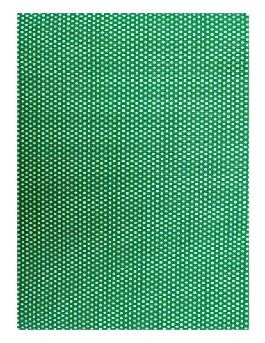 CARTUL. CORRUGADA PASSOLA DISEÑO 50X70CM POLKA VERDE (2)