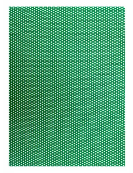 CARTUL. CORRUGADA PASSOLA DISEÑO 50X70CM POLKA VERDE (2)
