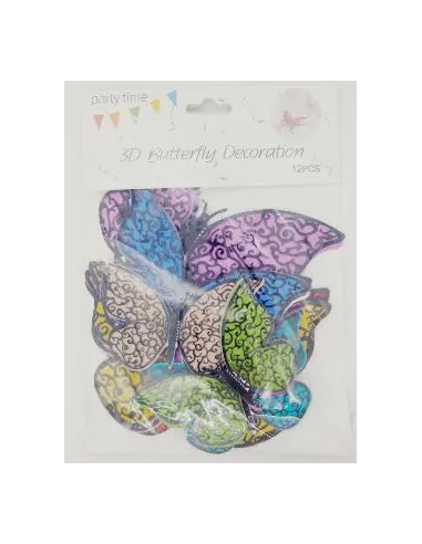 APLIQUE MARIPOSA DOBLE COLORES SURTIDOS P/ARREGLOS RA REF MAR001