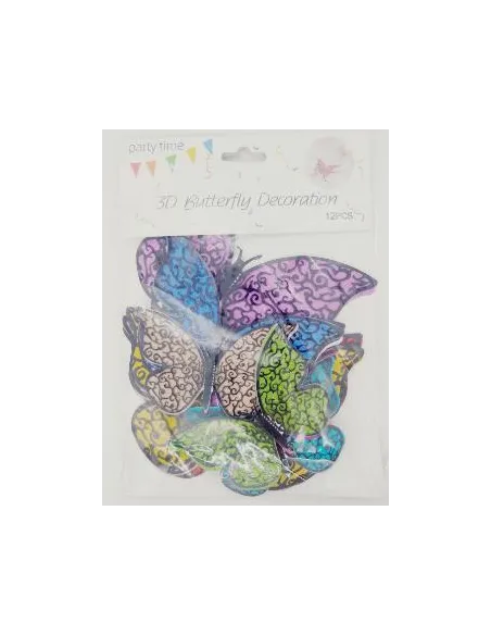 APLIQUE MARIPOSA DOBLE COLORES SURTIDOS P/ARREGLOS RA REF MAR001