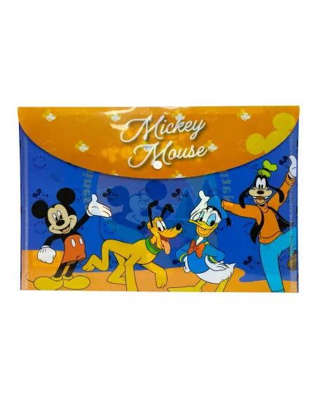 CARPETA REX A4 MICKEY C/BROCHE