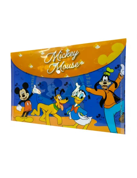 CARPETA REX A4 MICKEY C/BROCHE