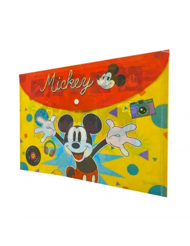 CARPETA REX A4 MICKEY C/BROCHE