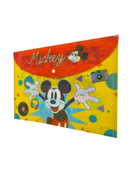 CARPETA REX A4 MICKEY C/BROCHE