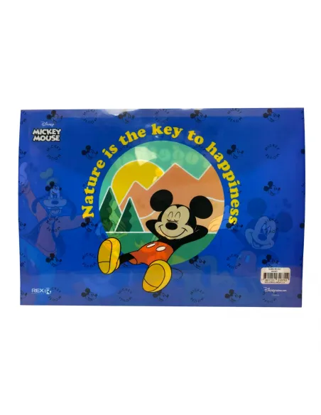 CARPETA REX A4 MICKEY C/BROCHE