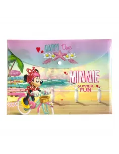 CARPETA REX A4 MINNIE C/BROCHE