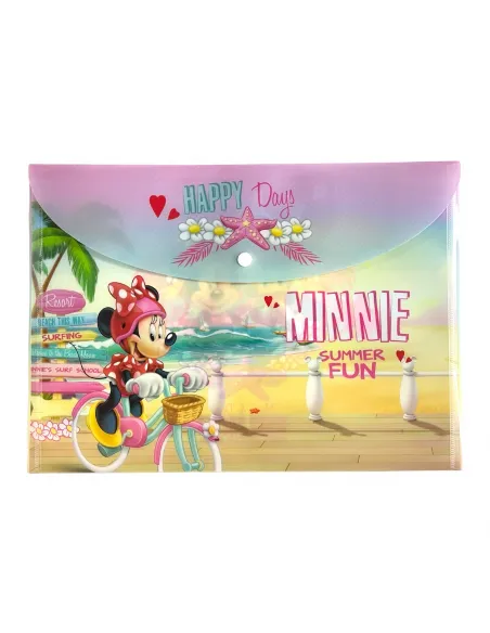 CARPETA REX A4 MINNIE C/BROCHE