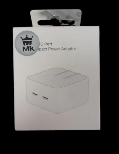 CARGADOR GENERICO CON 2 ENTRADAS TIPO C KD09-CG00024