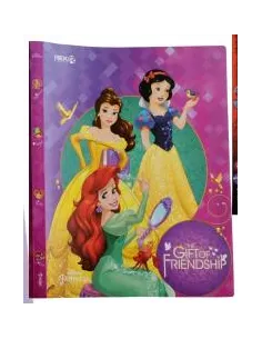 CARPETA CATALOGO REX A4 PRINCESAS C/10 PROTECTORES HOJAS