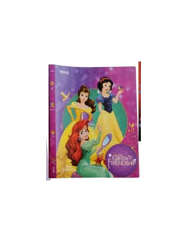 CARPETA CATALOGO REX A4 PRINCESAS C/10 PROTECTORES HOJAS