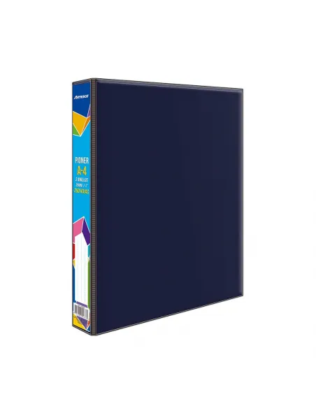 CARPETA ARTESCO A4 2/ARGOLLAS 25MM AZUL (NUEVO)10530028