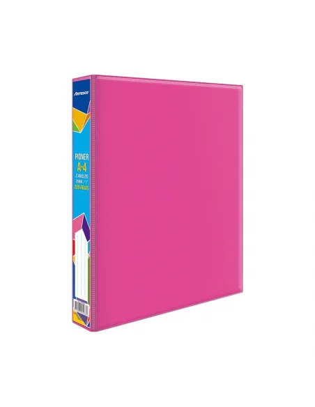 CARPETA ARTESCO A4 2/ARGOLLAS 25MM FUCSIA (NUEVO)10850014