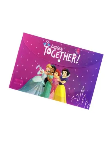 CARPETA REX A4 PRINCESAS C/BROCHE