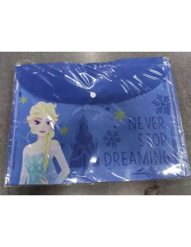 CARPETA REX A4 FROZEN C/BROCHE