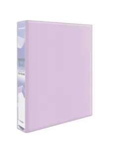 CARPETA ARTESCO A4 2/ARGOLLAS 25MM LILA PASTEL