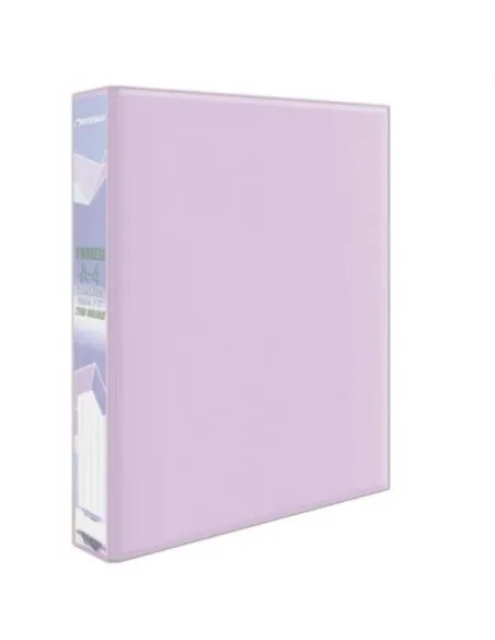 CARPETA ARTESCO A4 2/ARGOLLAS 25MM LILA PASTEL