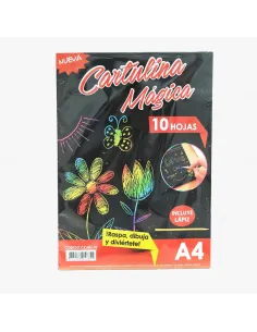 CARTUL. MAGICA A4  LAPIZ CR.MG.10