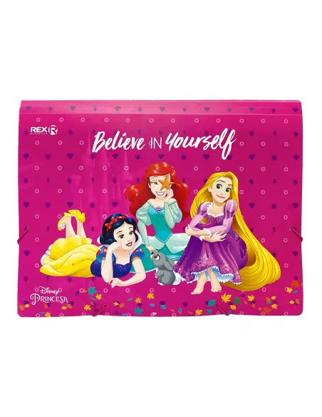 ARCHIVADOR REX ACORDEON 6C PRINCESAS