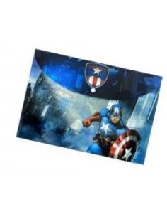 CARPETA REX A4 CAP. AMERICA C/BROCHE