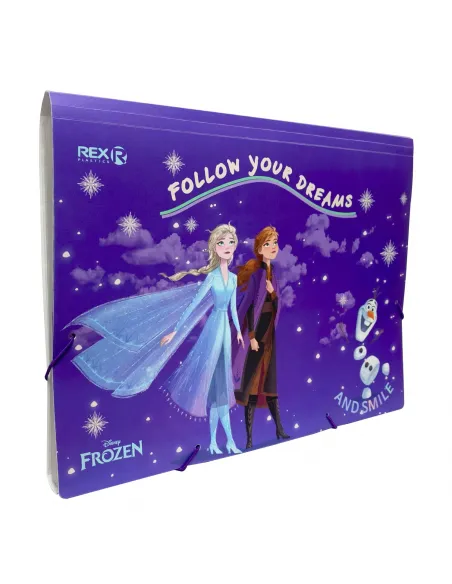 ARCHIVADOR REX ACORDEON 6C FROZEN