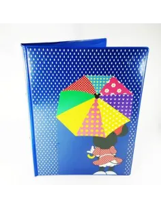 CARPETA REX MINNIE OFICIO 2 ARGOLLAS