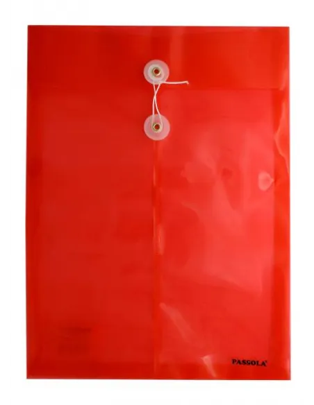 CARPETA PASSOLA VERTICAL C/CORDON ROJO US-F118