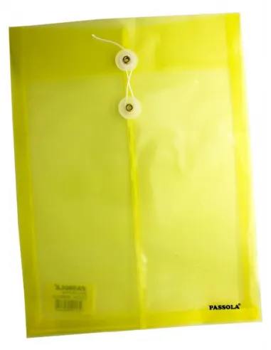CARPETA PASSOLA VERTICAL C/CORDON AMARILLO US-F118