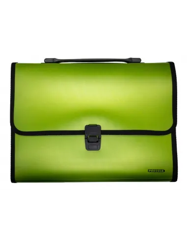 CARPETA PASSOLA PORTAFOLIO A4 EXPANDIBLE VERDE US-0802