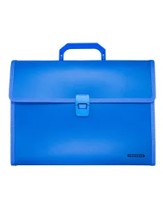 CARPETA PASSOLA PORTAFOLIO A4 EXPANDIBLE AZUL US-412