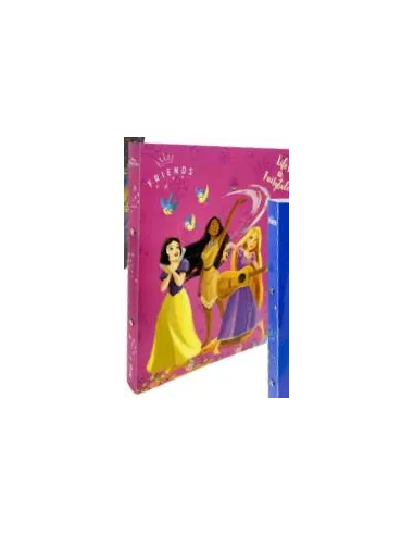 CARPETA REX A4 2 ARGOLLAS PRINCESAS L/FINO