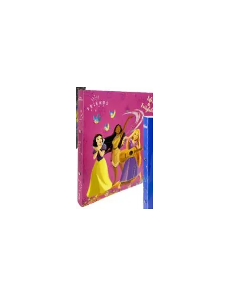 CARPETA REX A4 2 ARGOLLAS PRINCESAS L/FINO