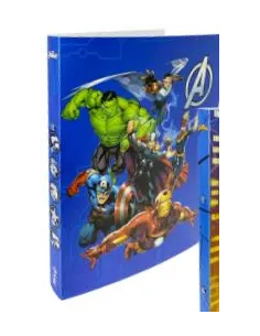 CARPETA REX A4 2 ARGOLLAS AVENGER L/FINO