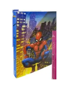CARPETA REX A4 2 ARGOLLAS SPIDERMAN L/FINO