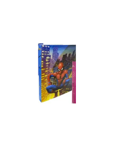 CARPETA REX A4 2 ARGOLLAS SPIDERMAN L/FINO