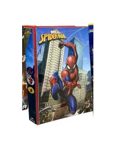 CARPETA REX SPIDERMAN  OFICIO 2 ARGOLLAS