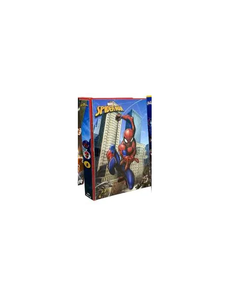 CARPETA REX SPIDERMAN  OFICIO 2 ARGOLLAS