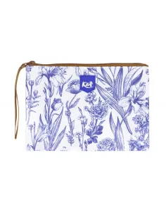 CARTUCHERA KIUT FASHION BLUE GARDEN R. 568396