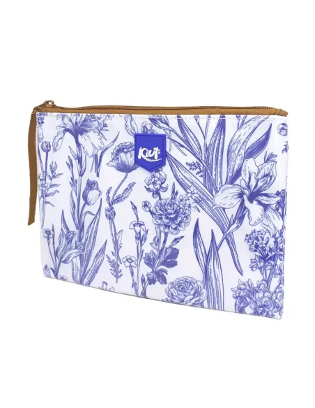 CARTUCHERA KIUT FASHION BLUE GARDEN R. 568396